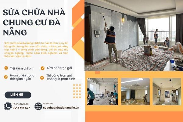 Sửa Chữa Nhà Chung Cư Đà Nẵng – Nâng Tầm Không Gian Sống Hiện Đại Cùng HNDC